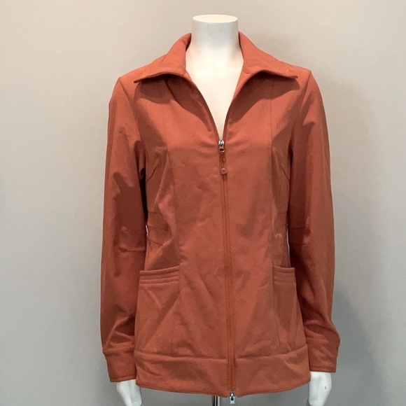 Fjall Jackets & Blazers - Fjall Full Front Zip Orange Jacket Size L